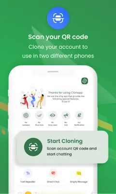 Clonapp Messenger android App screenshot 5